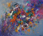 Way of life 100 x 120 x 4 cm (sold)